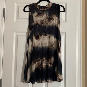 Tie Dye Mini Dress